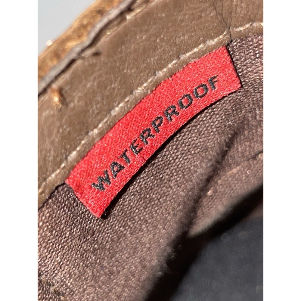 Sorel Waterproof Women's Emelie II Chelsea Bootie In Dark Amber/Tobacco Size 11 - Picture 8 of 13